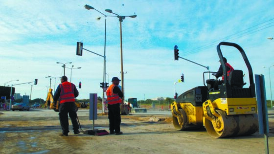 עבודות בכביש ארכיון. צילום. אורי קריספין