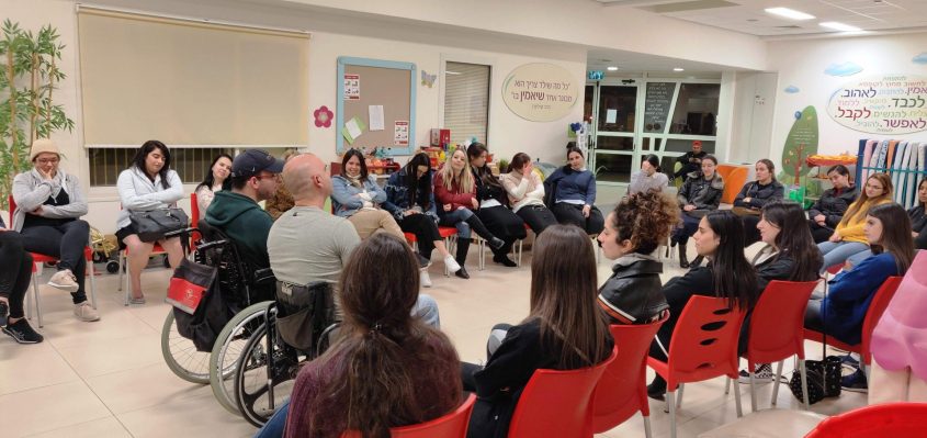 המפגש המרגש עם אורי ועמק באדיבות: עיריית אשדוד