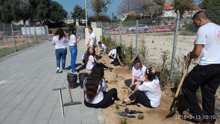 יום המעשים הטובים באדיבות: המועצה המקומית גן יבנה