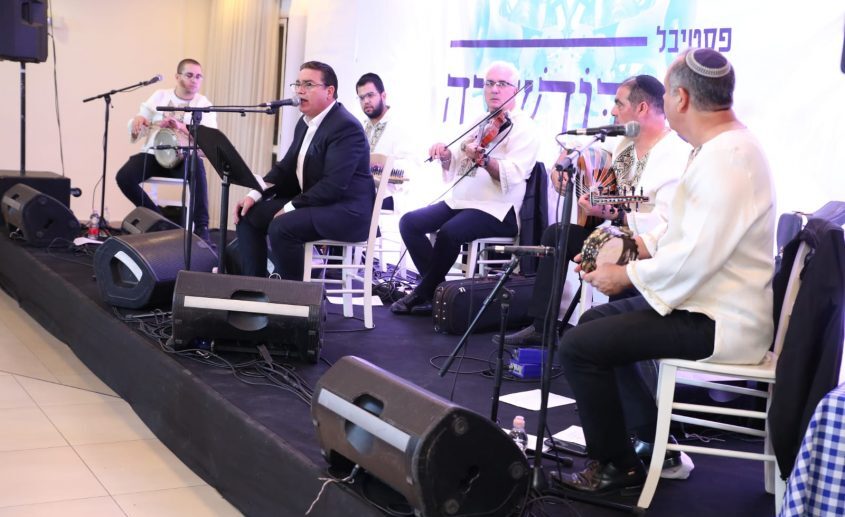 ארכיון. יגל יעקב אנסמל מטרוז והפייטן אבי אפנגר צילום: גיל לוי לפוטו דויד אסייג