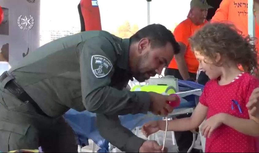 פעילות יחידת יואב עם ים של חברים