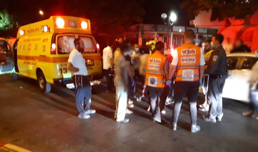 זירת האירוע. צילום: דוברות איחוד הצלה
