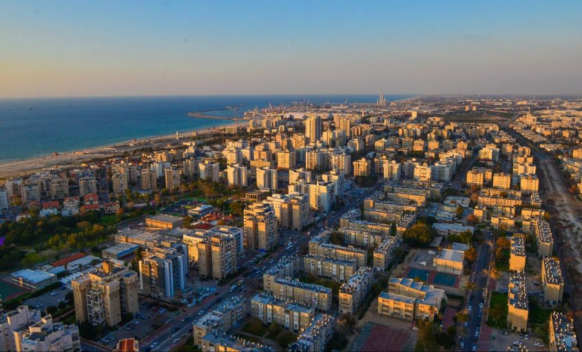 העיר אשדוד במבט מלמעלה. צילום: אורי קריספין