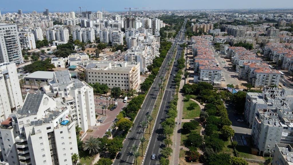 אשדוד, מבט מלמעלה. צילום: עיריית אשדוד