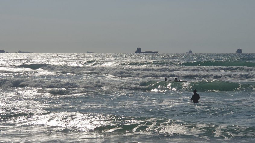 טביעה בחוף הים הנפרד. צילום: עיריית אשדוד