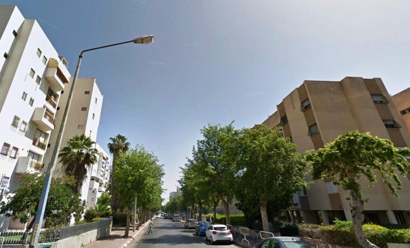 רחוב זלמן ארן באשדוד. מתוך גוגל סטריטוויו