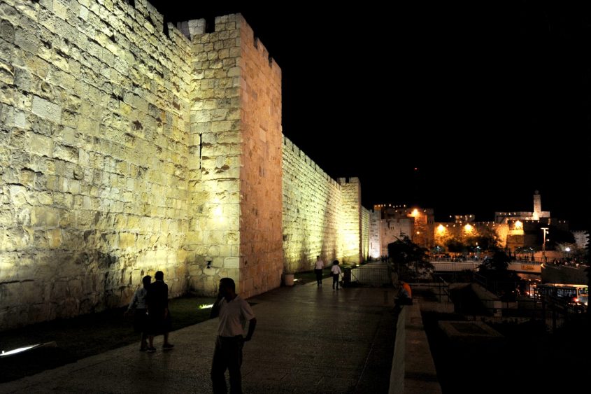 חומות העיר העתיקה בירושלים. צילום: עמוס בן גרשם/לע"מ