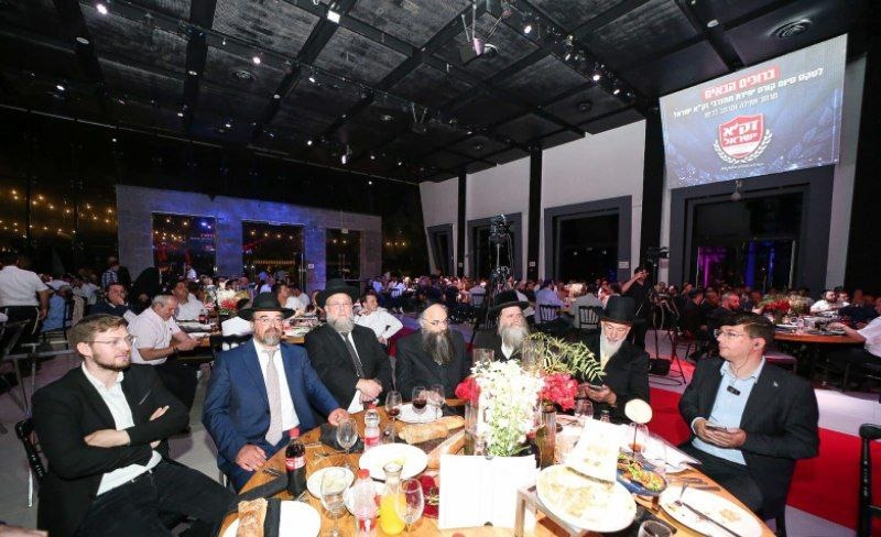 הרבנים וראשי הארגון. צילום: חיים טוויטו