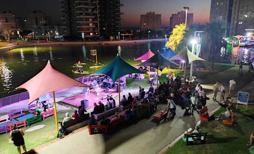הופעה בפארק אשדוד ים. צילום: עיריית אשדוד