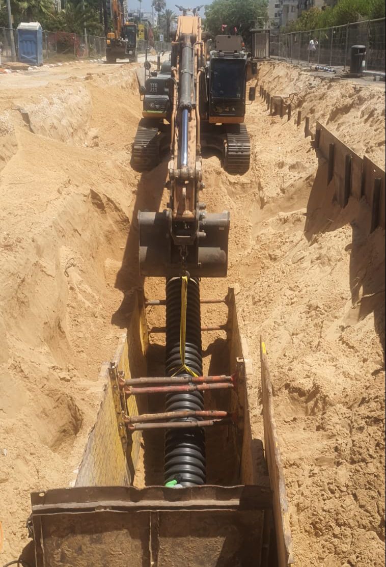 העבודות לשדרוג תשתיות המים