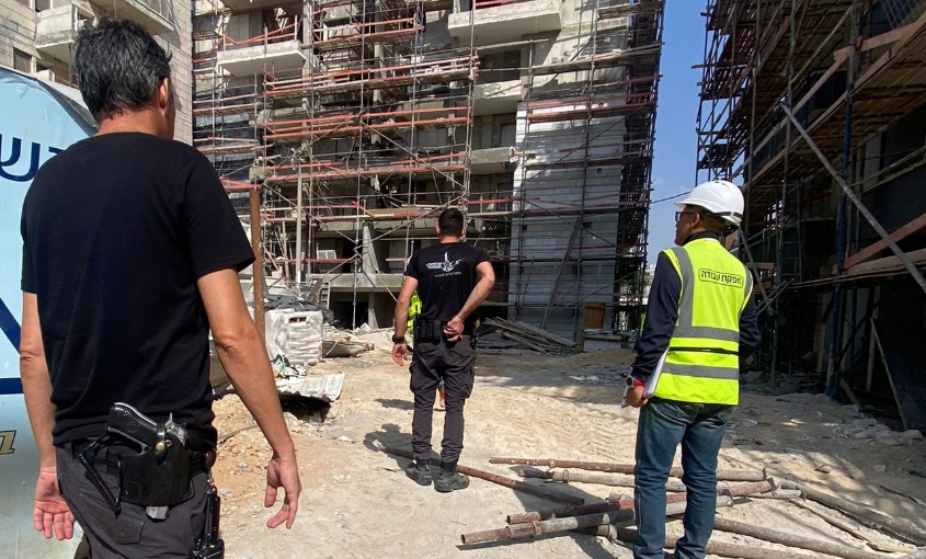 פעילות השיטור העירוני באתרי בניה באשדוד