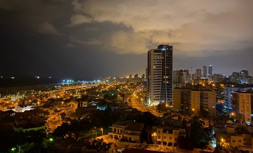 חורף באשדוד. צילום: עיריית אשדוד