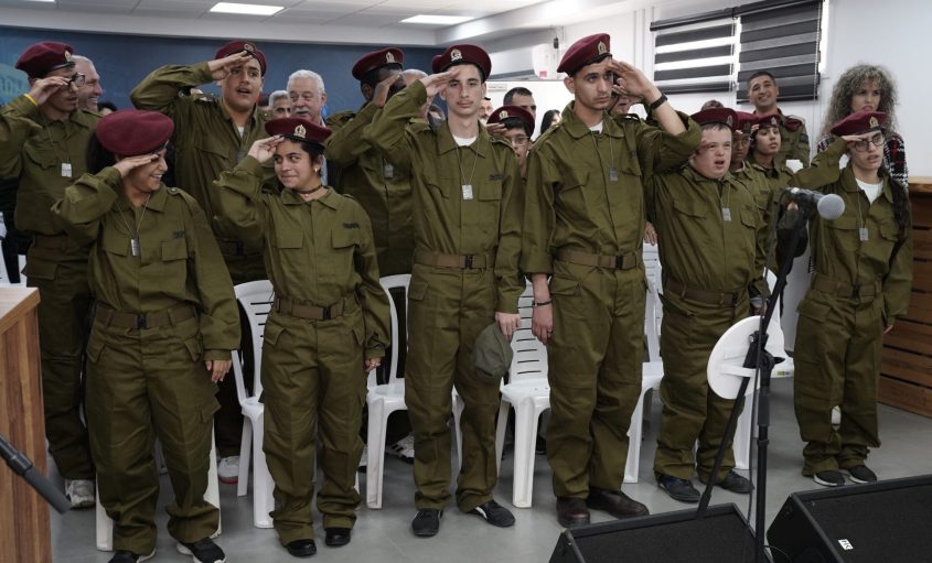החיילים המתנדבים. צילום: שירן אלדרי ODREY