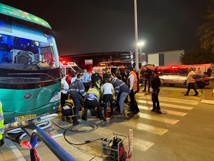 זירת התאונה