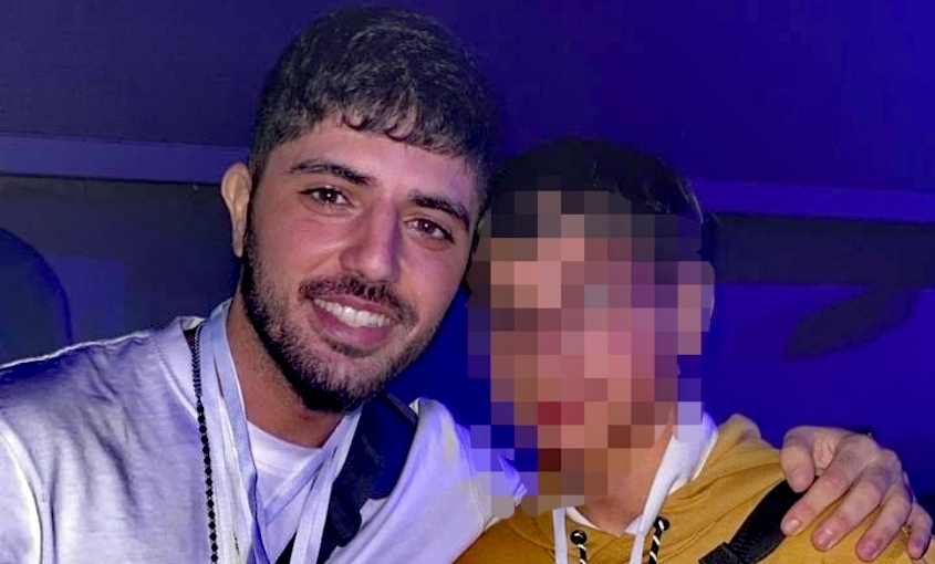 בר וייצמן והתלמיד במסיבה