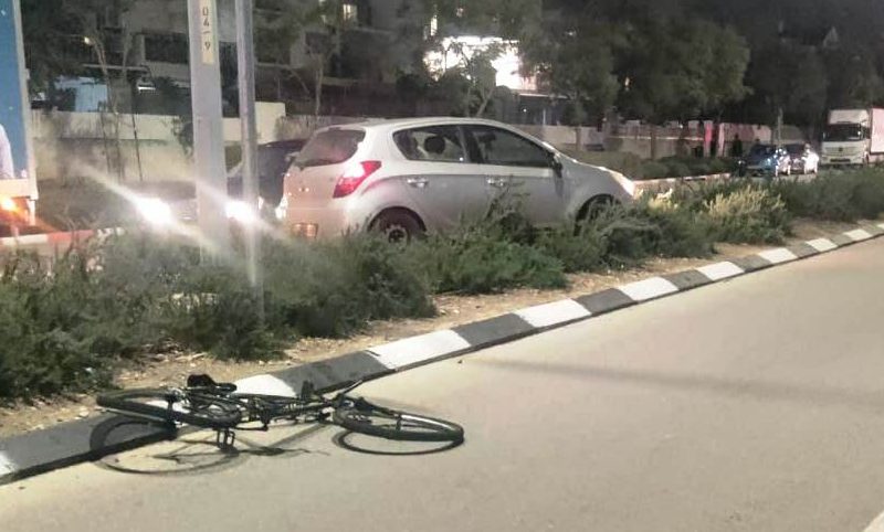 זירת התאונה. צילום: תיעוד מבצעי מד"א