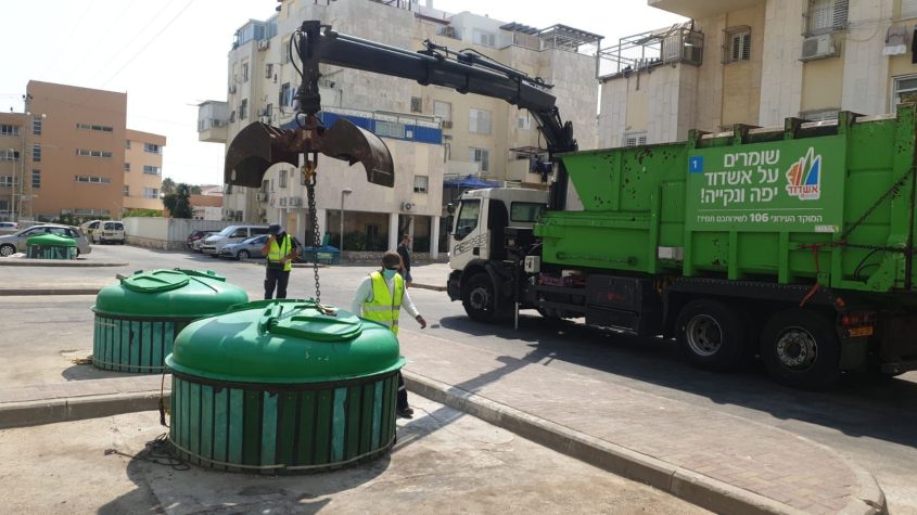 נערכים לפסח באשדוד. צילום: עיריית אשדוד
