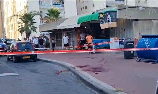 זירת הרצח ברחוב אבן גבירול