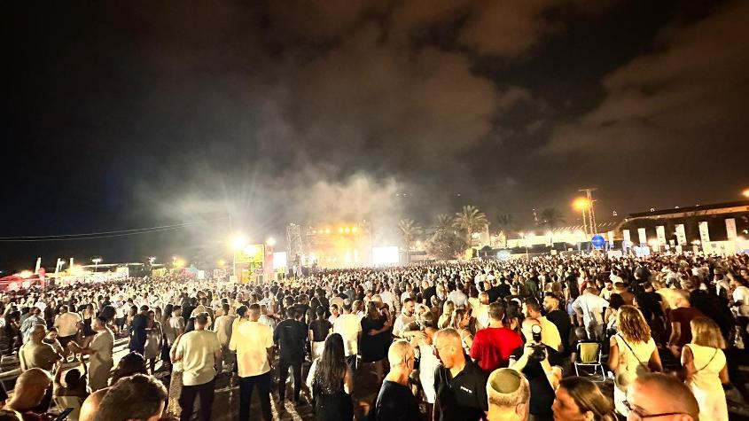 הקהל בפסטיבל הבירה, אשדוד 2023. צילום: שמואל דוד