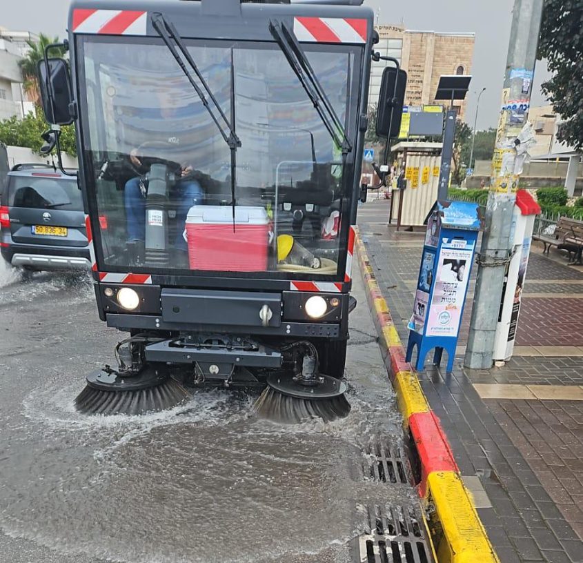נערכים למזג האוויר באשדוד