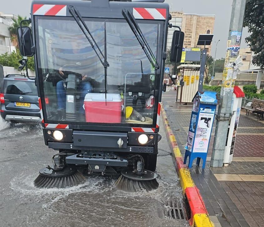 נערכים למזג האוויר באשדוד