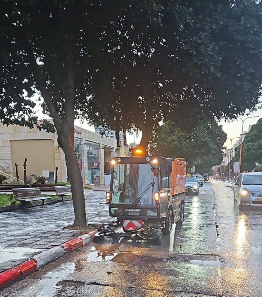 היערכות למזג אוויר סוער באשדוד