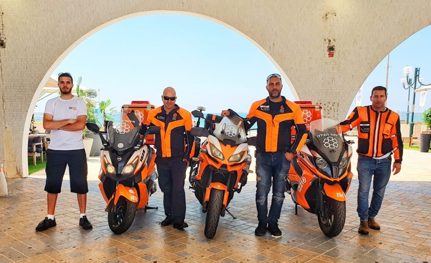 יחידת האופנולנסים איחוד הצלה אשדוד. צילום: איחוד הצלה אשדוד