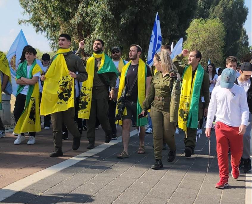 מקיף א' צועדים לזכר הנופלים