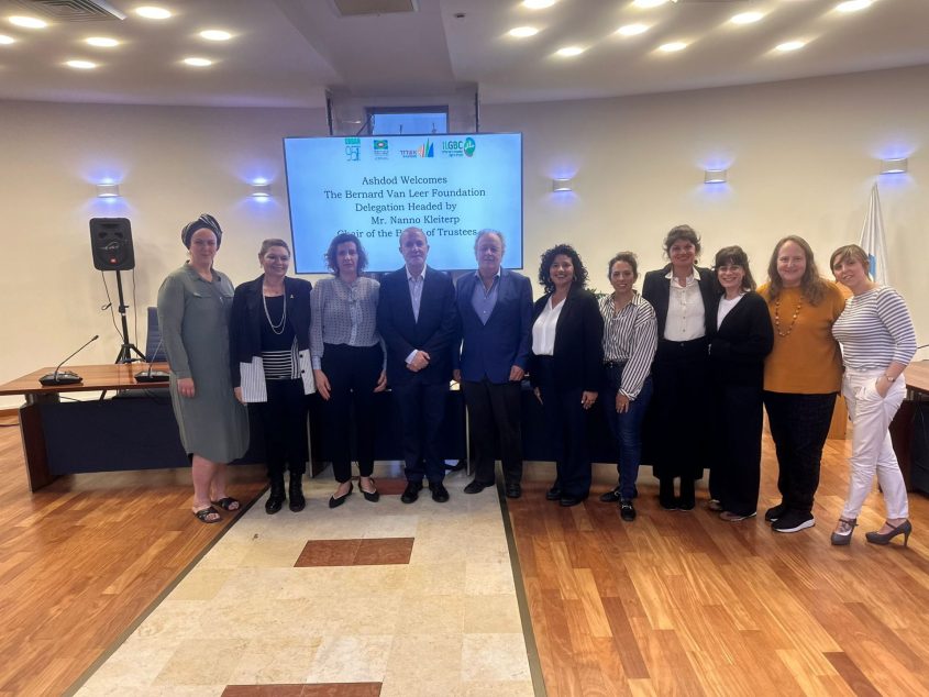 ביקורו של נאנו קליפטר בעיריית אשדוד. צילום: דוברות עיריית אשדוד