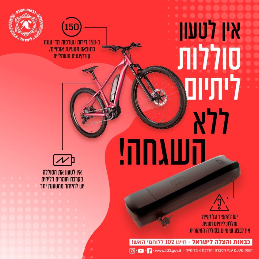 כך מטעינים סוללות ליתיום