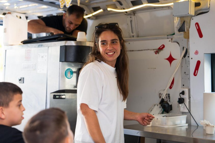 הפנינג לילדי משפחות המילואים. צילום: מאור נתן