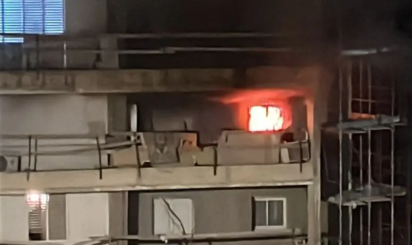 האש בדירה ברחבו מבוא הכרכום. שימוש לפי סעיף 27א'