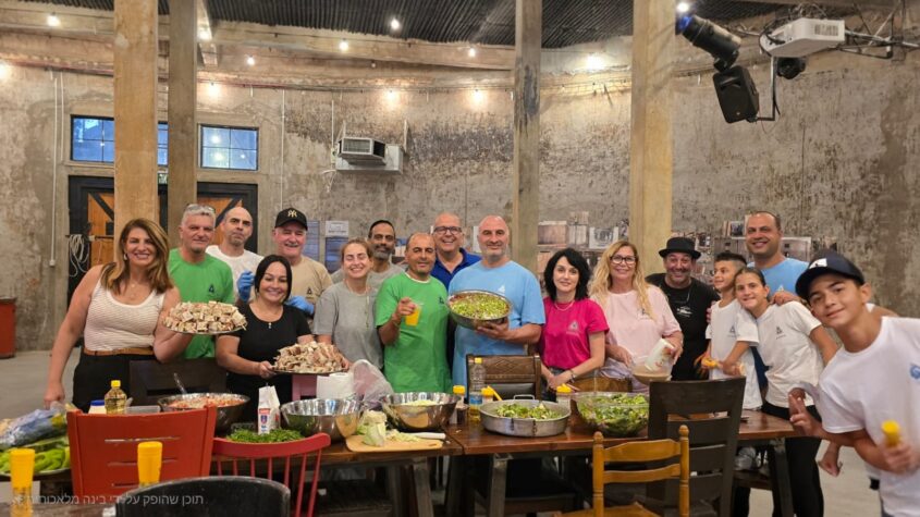 ערב ללוחמי יהל"ם: צילום: מתנדבי אדמה אג"ן