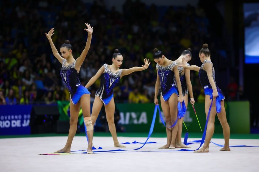 אליפות עולם בברזיל. צילום: Ulrich Fassbender, באדיבות איגוד ההתעמלות בישראל