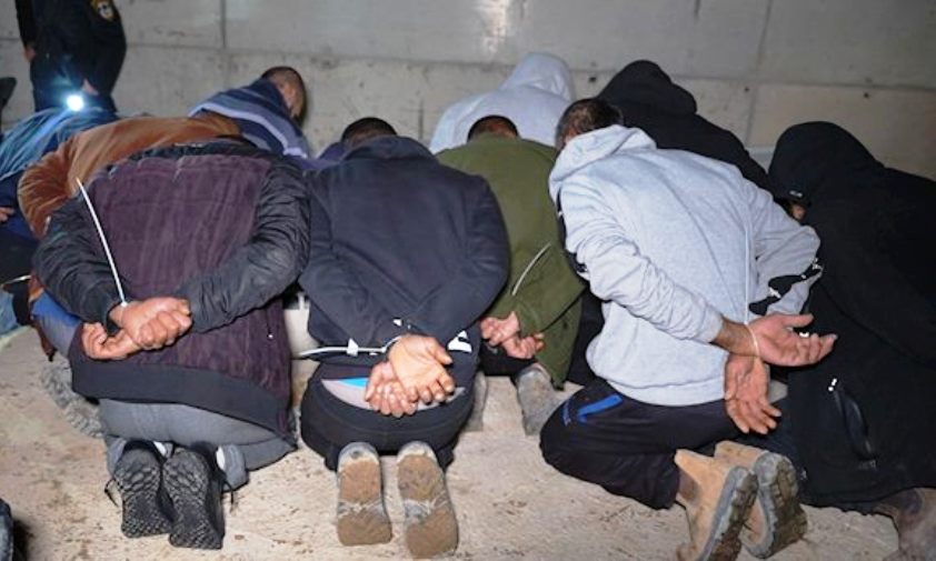 שב"חים. צילום ארכיון: דוברות המשטרה