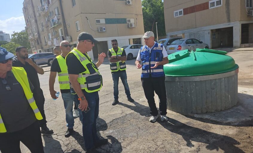 מינהלות הרובעים נערכים לחג