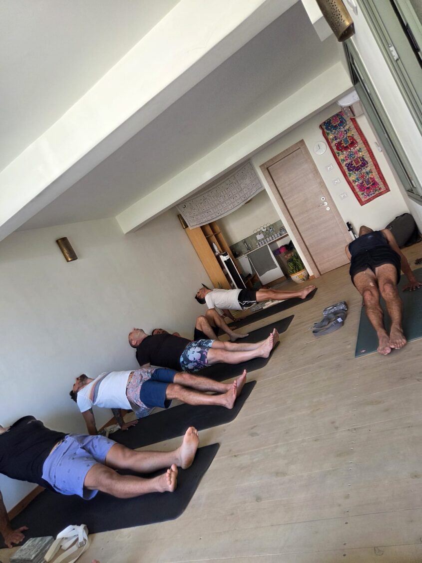 סדנת יוגה ללוחמים. צילום: ארז קקון, רן לוי