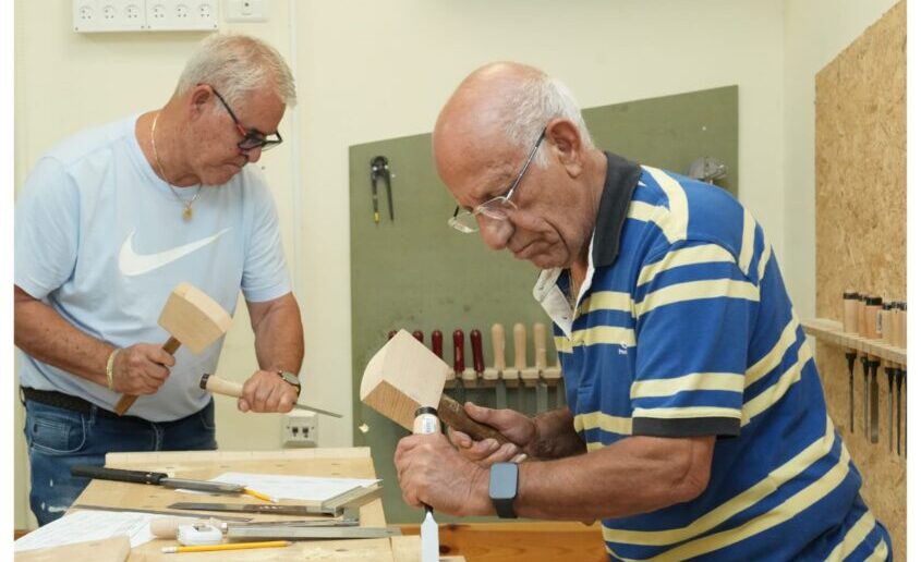קורס נגרות. צילום: תומר שונם הלוי, אודרי