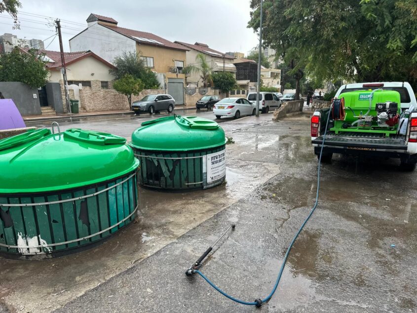 פחים טמונים באשדוד