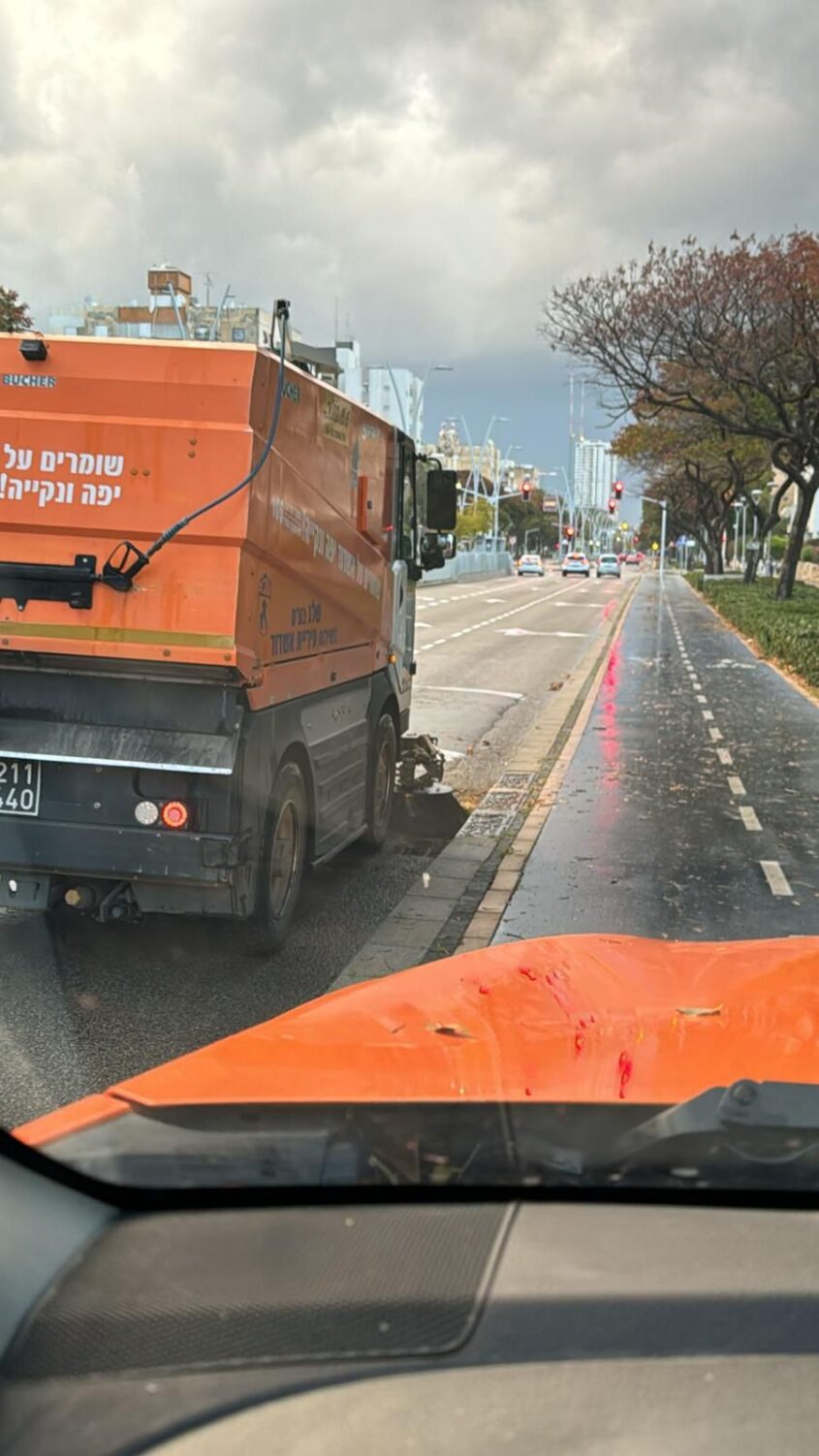 היערכות לגשם באשדוד
