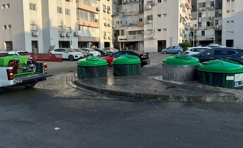 פחים טמונים באשדוד