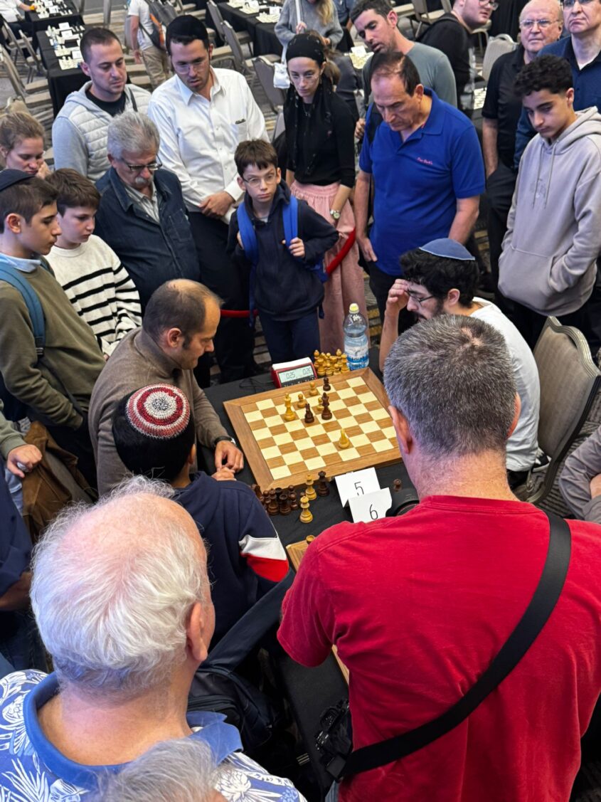 תחרות שחמט פתוחה בירושלים. צילום: SE-PR שלום אלבז