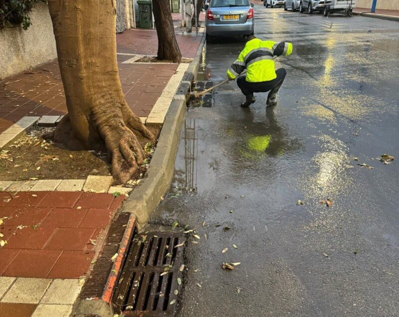 נערכים לחורף באשדוד