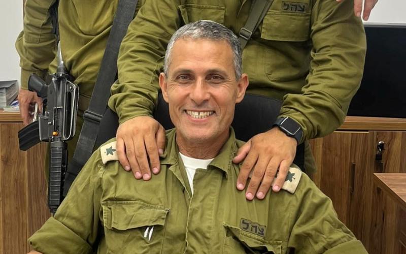 מיקי אסולין בזמן שירות מילואים