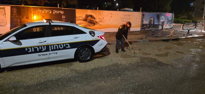 עובדים כל הלילה באשדוד