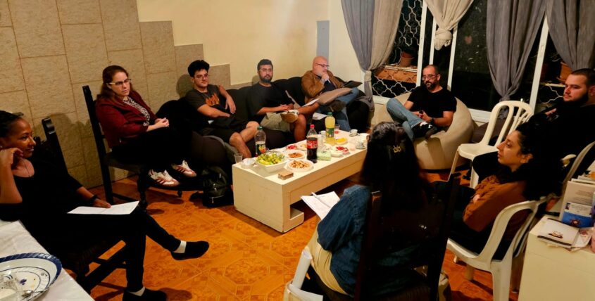 מפגש תושבים, מיזם 'קולנו'. צילום: תנועת אשדודים