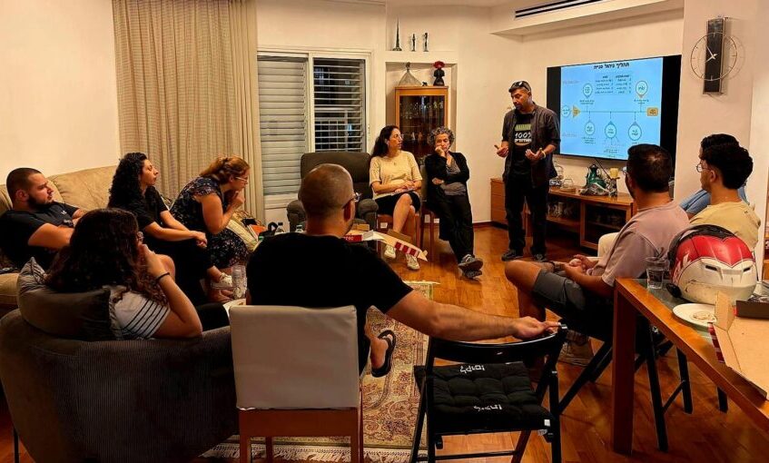 מפגש תושבים, מיזם 'קולנו'. צילום: תנועת אשדודים