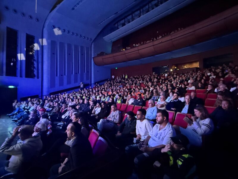טקס מגן ראש העיר למתנדבים. צילום: תומר שונם הלוי