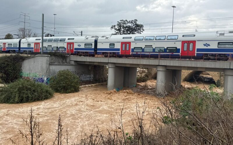 נחל לכיש, הבוקר. צילום: שמואל דוד