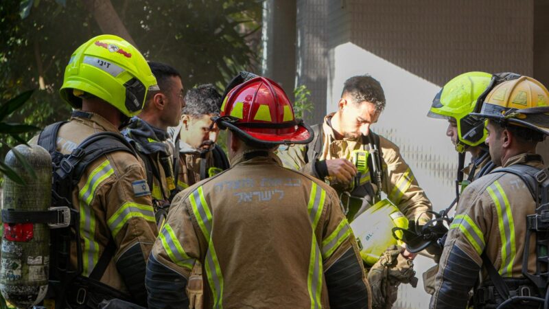 זירת השריפה ברחוב ביאליק. צילום: שי יונתן תיעוד מבצעי